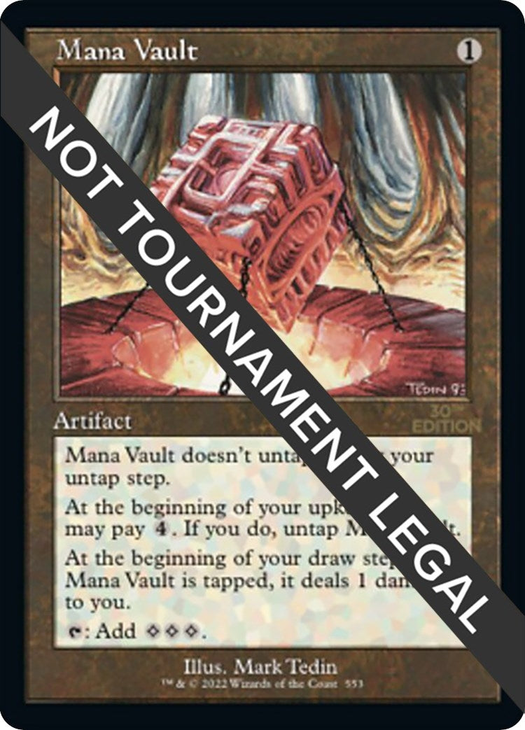 Image for Mana Vault (Retro Frame) (553) - Magic: The Gathering