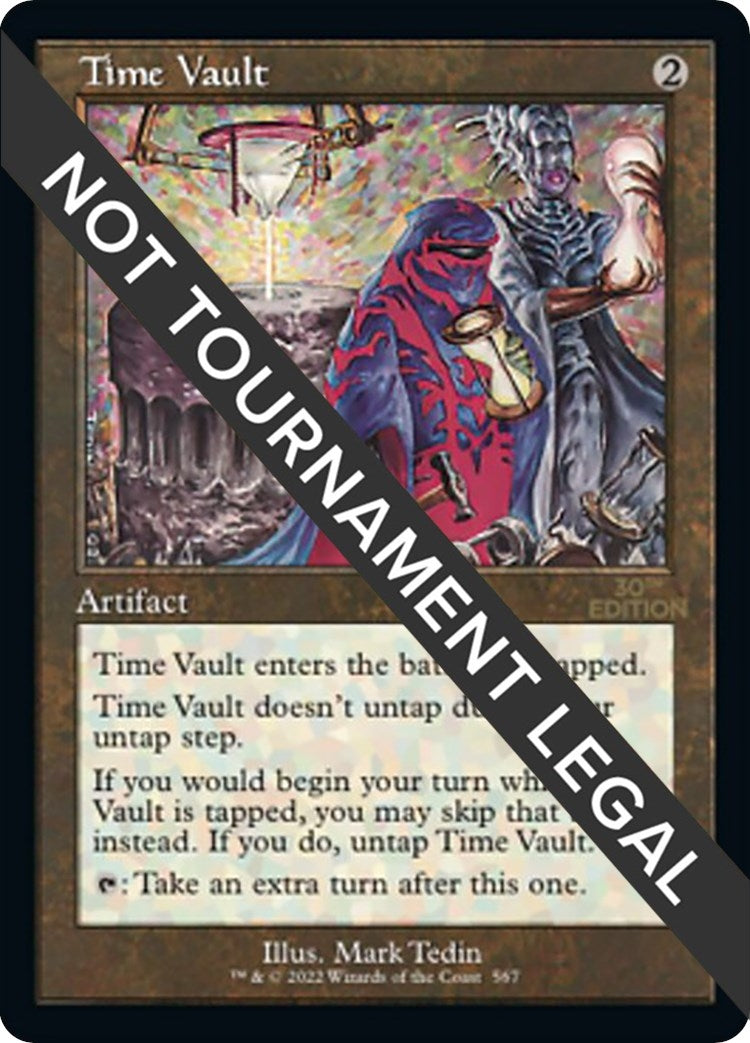 Image for Time Vault (Retro Frame) (567) - Magic: The Gathering