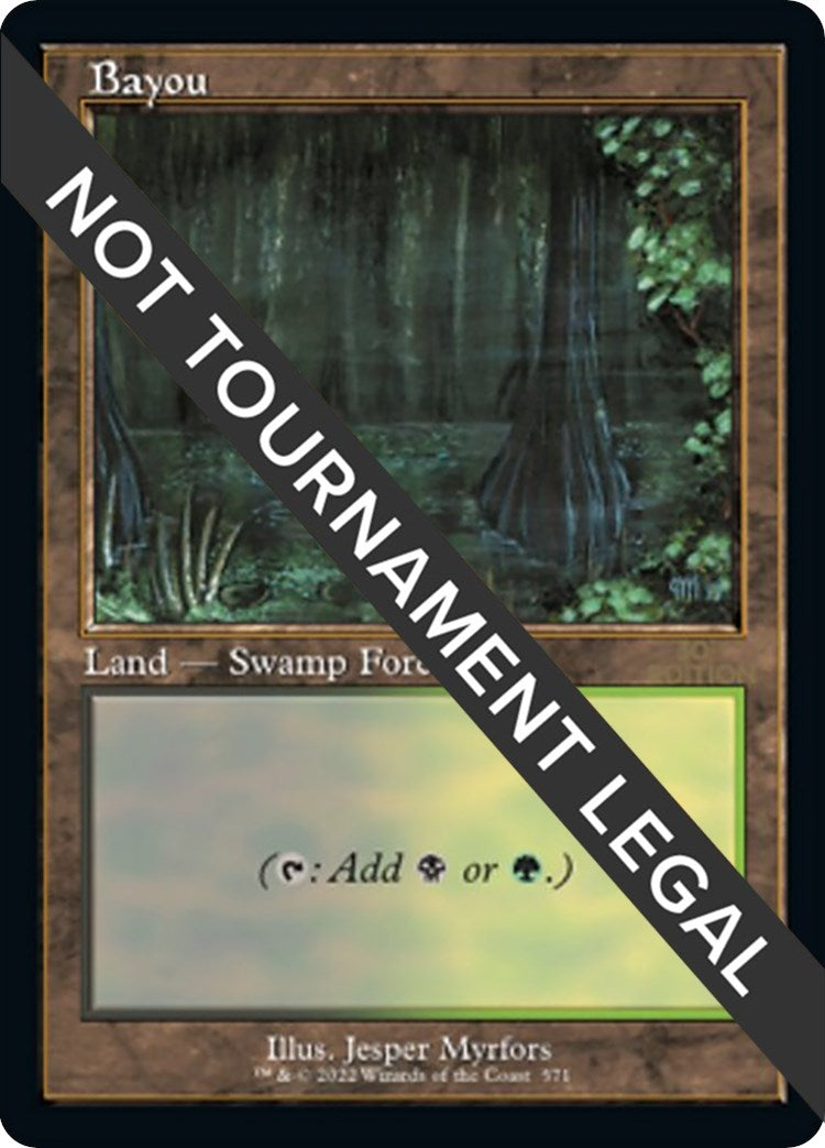 Image for Bayou (Retro Frame) (571) - Magic: The Gathering