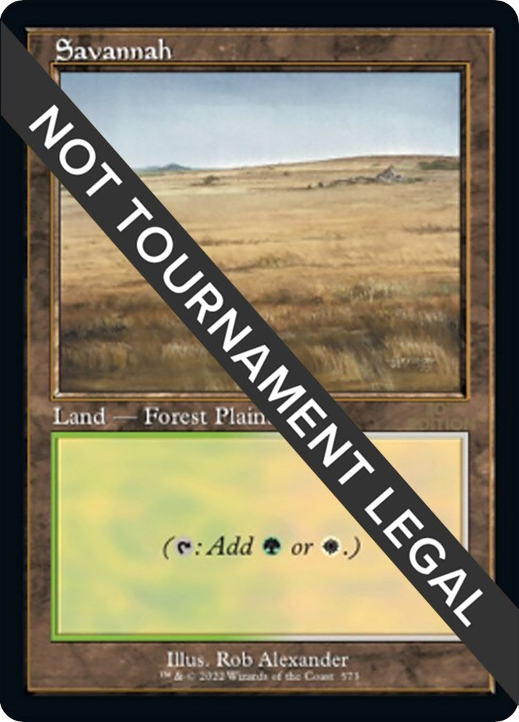 Image for Savannah (Retro Frame) (573) - Magic: The Gathering