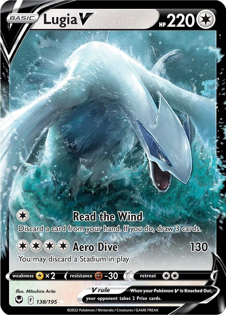 Image for Lugia V (138/195) (SWSH12) - Pokemon