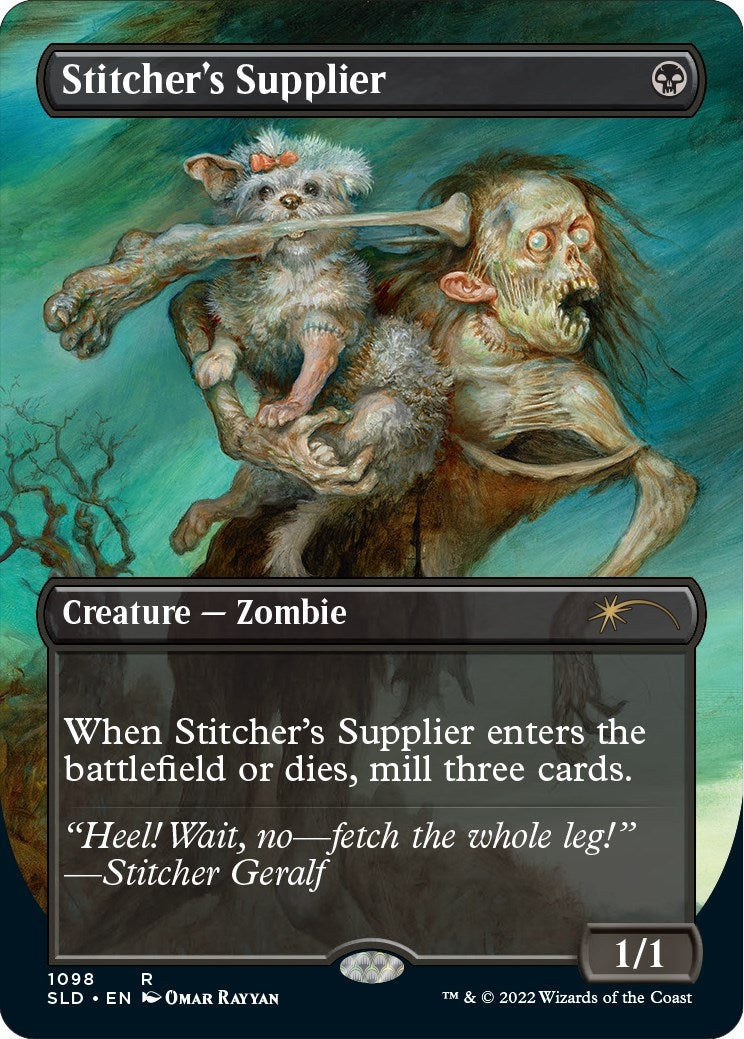Image for Stitcher's Supplier (Borderless) (1098) - Magic: The Gathering