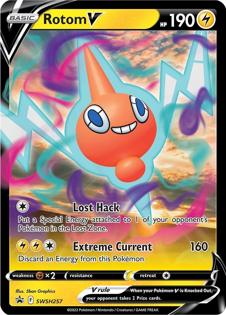 Image for Rotom V - SWSH257 (SWSH257) (SWSD) - Pokemon