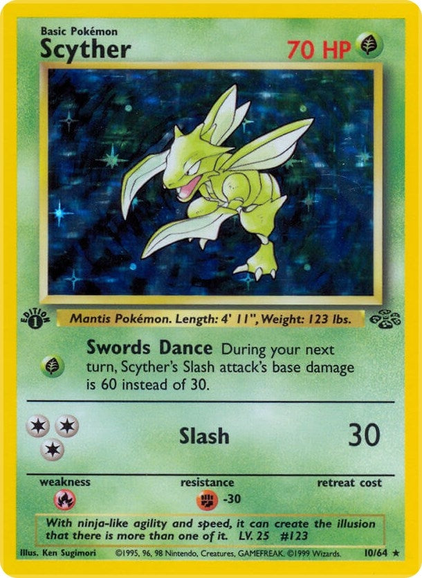 Image for Scyther (10) (10/64) (JU) - Pokemon