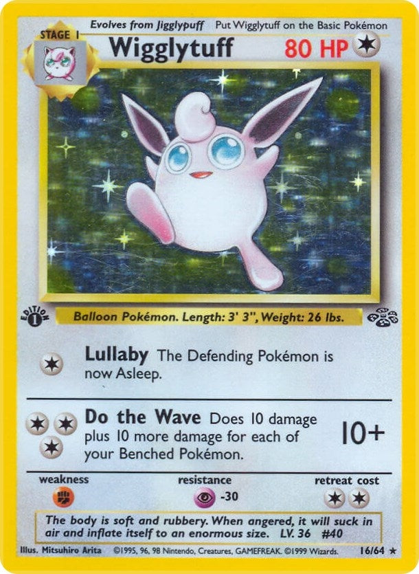Image for Wigglytuff (16) (16/64) (JU) - Pokemon