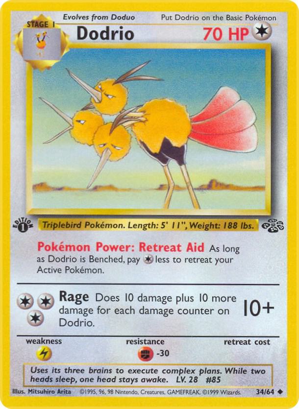 Image for Dodrio (34/64) (JU) - Pokemon