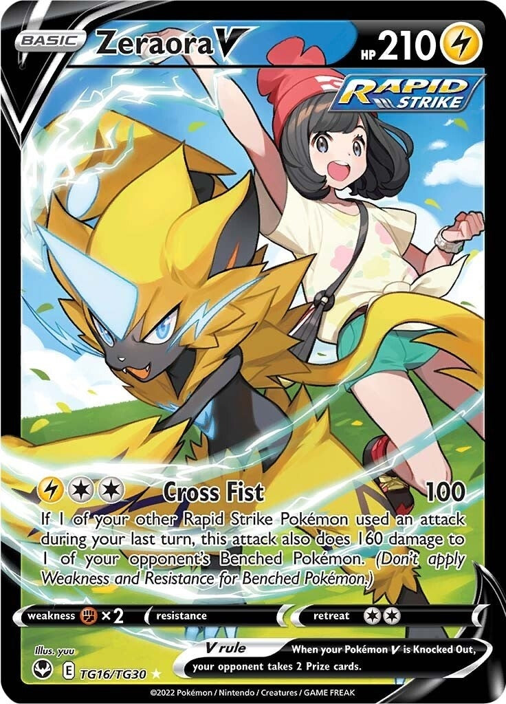 Image for Zeraora V (TG16/TG30) (SWSH12: TG) - Pokemon