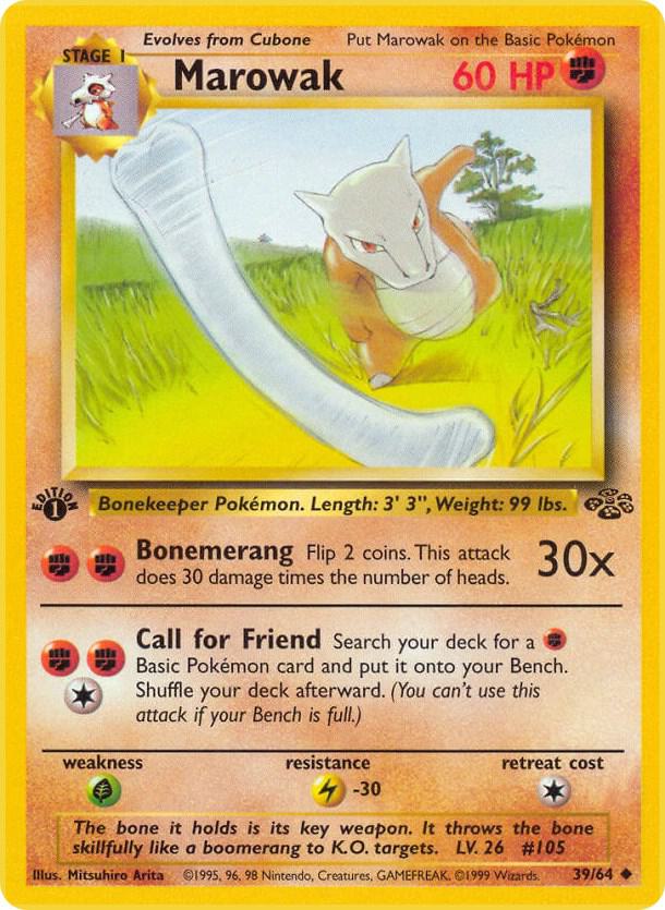 Image for Marowak (39/64) (JU) - Pokemon