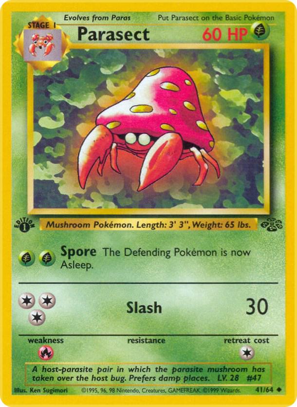 Image for Parasect (41/64) (JU) - Pokemon