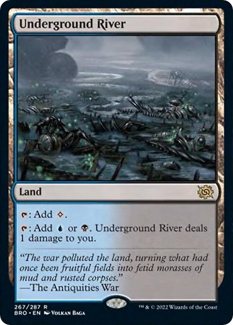 Image for Underground River (267) - Magic: The Gathering