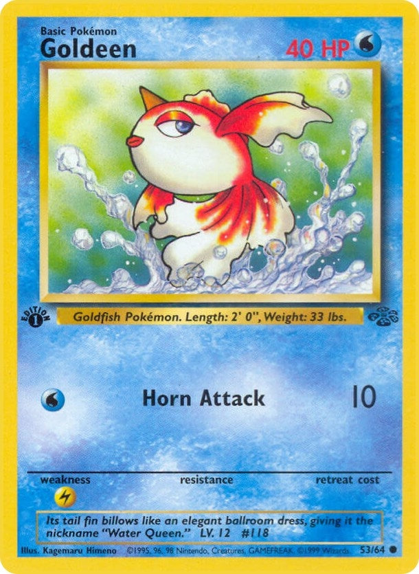 Image for Goldeen (53/64) (JU) - Pokemon