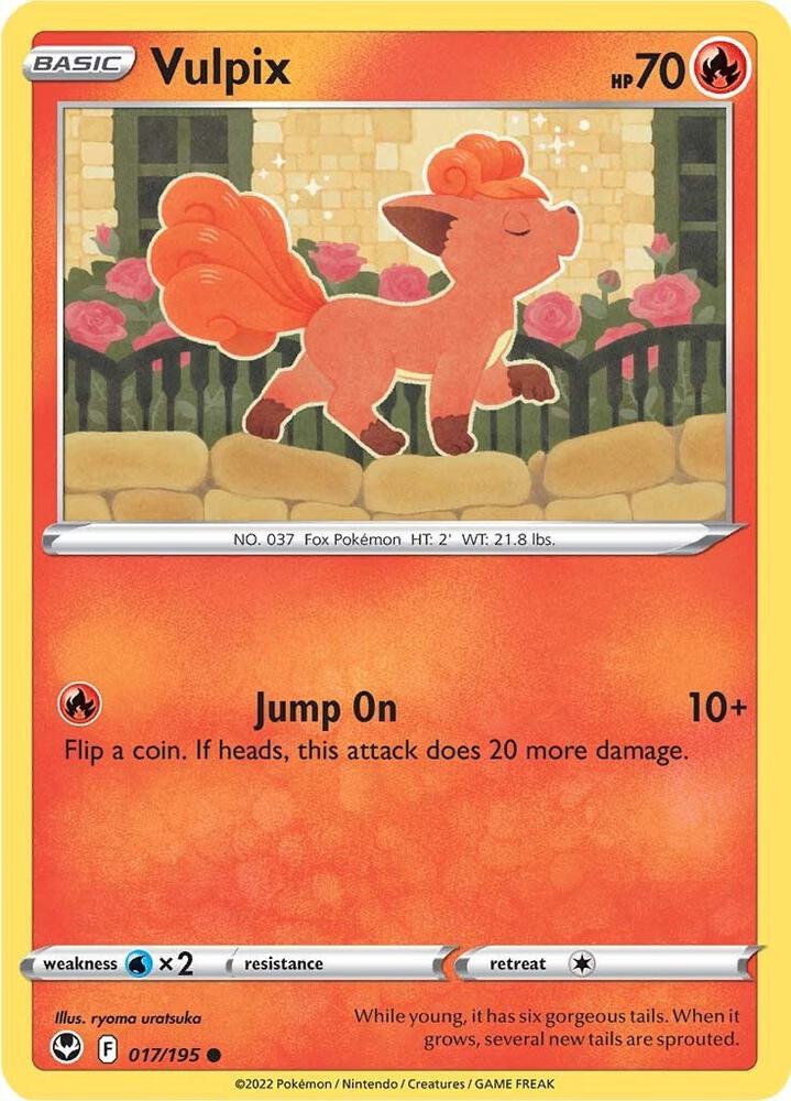 Image for Vulpix (017/195) (SWSH12) - Pokemon
