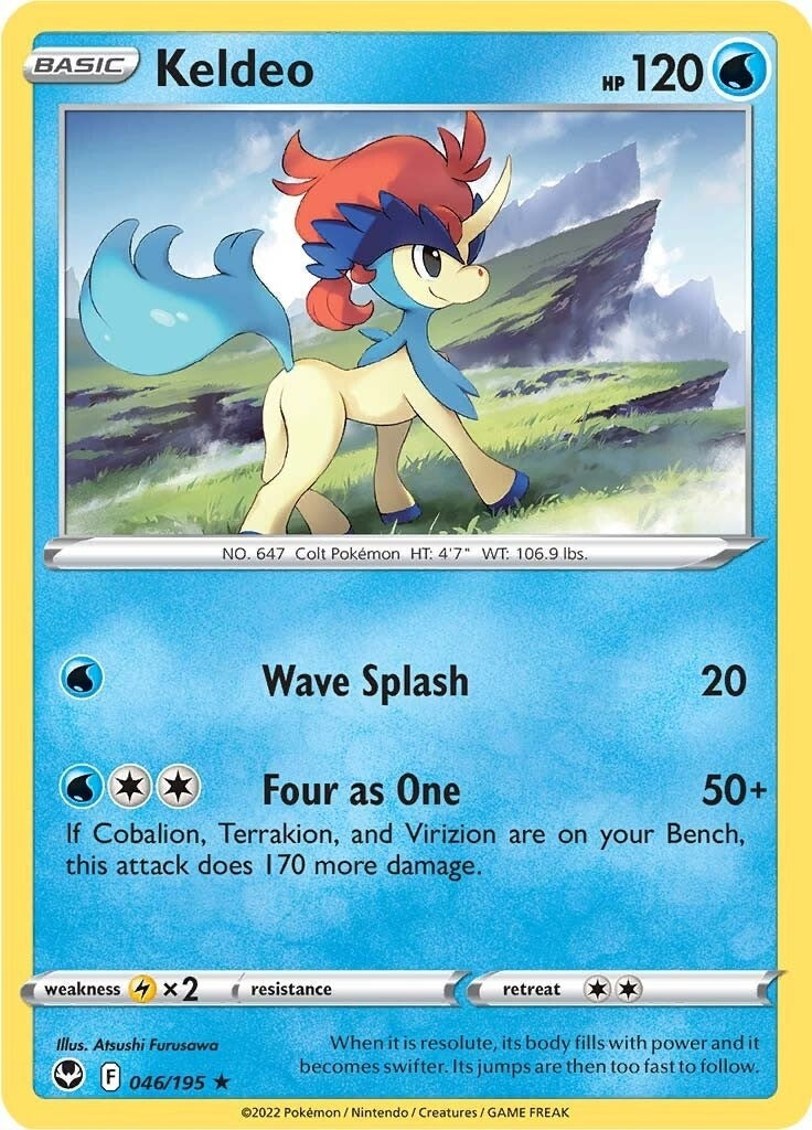 Image for Keldeo (046/195) (SWSH12) - Pokemon