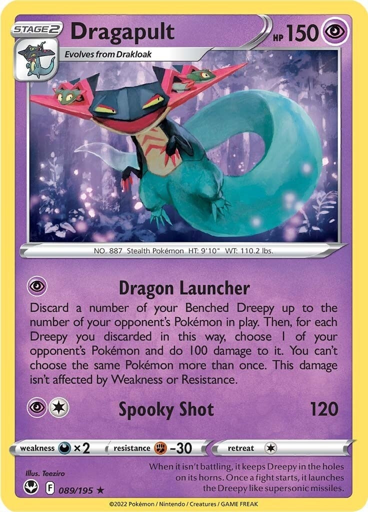 Image for Dragapult (089/195) (SWSH12) - Pokemon
