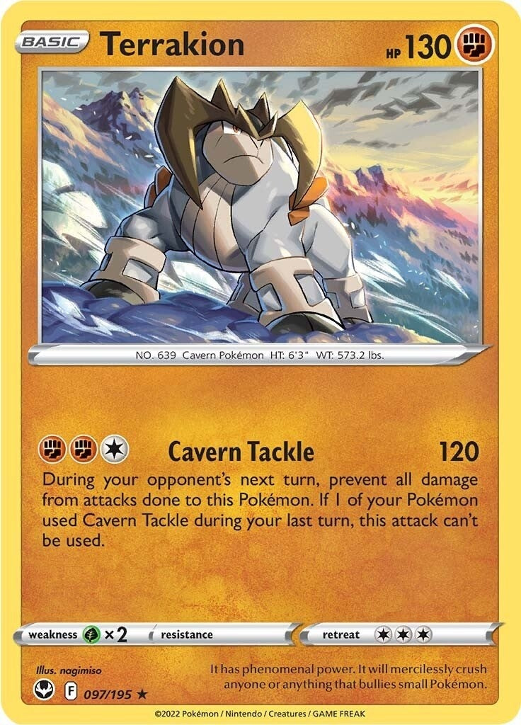 Image for Terrakion (097/195) (SWSH12) - Pokemon