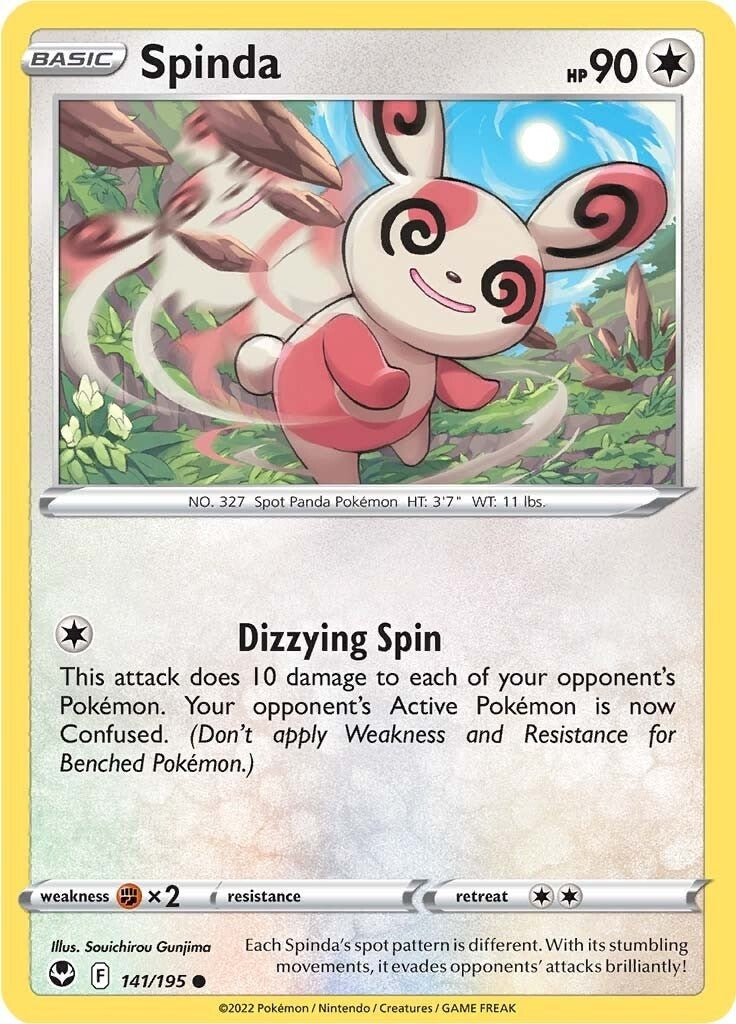 Image for Spinda (141/195) (SWSH12) - Pokemon