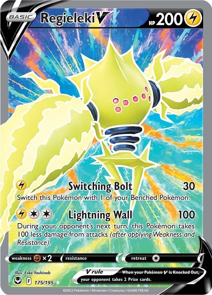 Image for Regieleki V (Full Art) (175/195) (SWSH12) - Pokemon