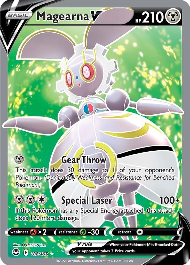 Image for Magearna V (Full Art) (182/195) (SWSH12) - Pokemon