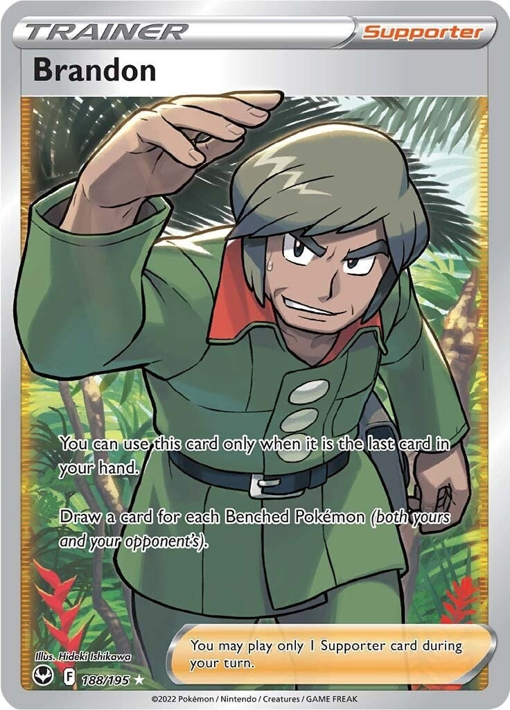 Image for Brandon (Full Art) (188/195) (SWSH12) - Pokemon