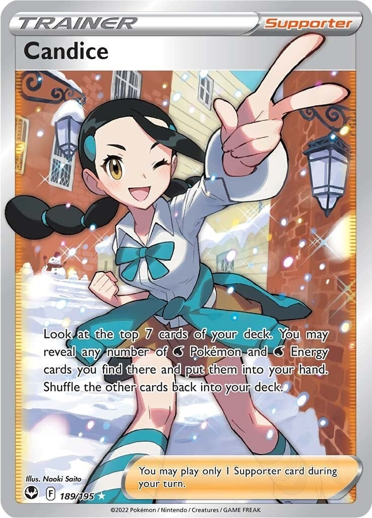 Image for Candice (Full Art) (189/195) (SWSH12) - Pokemon