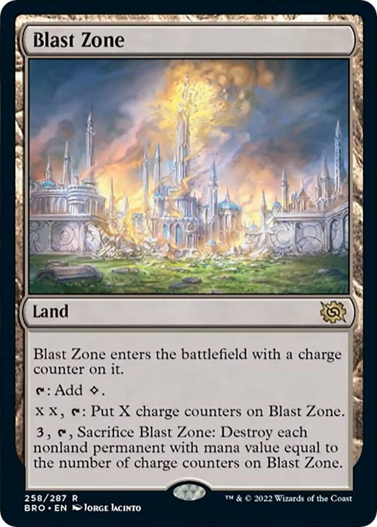 Image for Blast Zone (258) (BRO) - Magic: The Gathering
