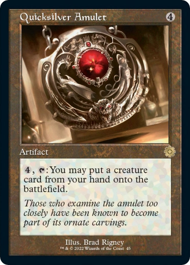Image for Quicksilver Amulet (45) - Magic: The Gathering