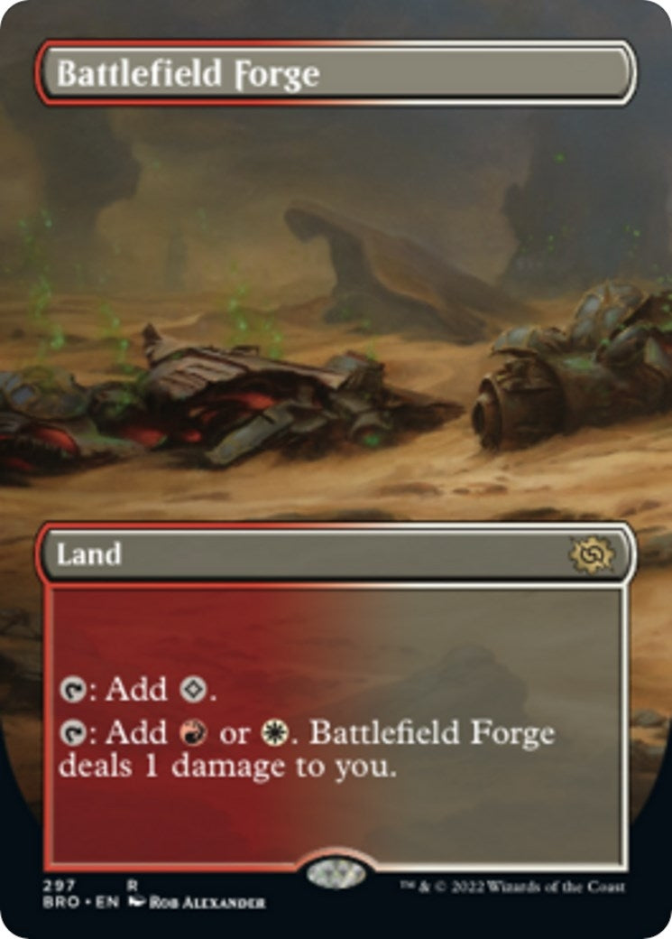 Image for Battlefield Forge (Borderless) (297) - Magic: The Gathering