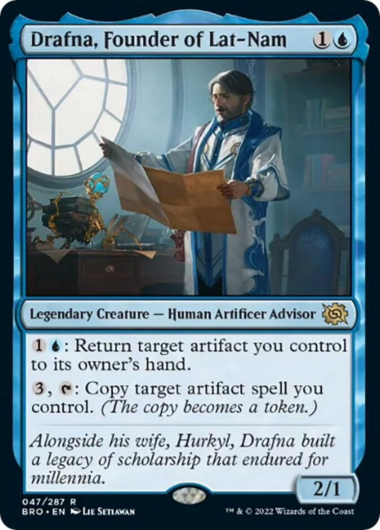 Image for Drafna, Founder of Lat-Nam (47) - Magic: The Gathering