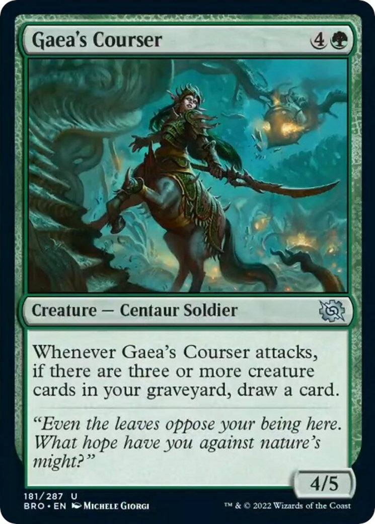 Image for Gaea's Courser (181) - Magic: The Gathering