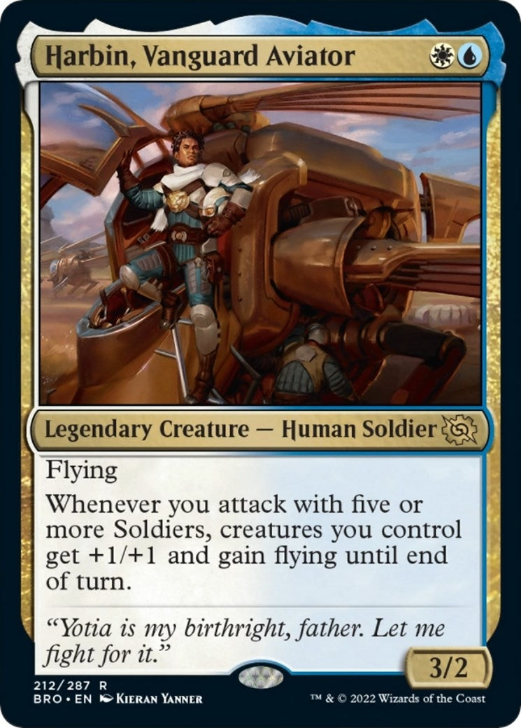 Image for Harbin, Vanguard Aviator (212) - Magic: The Gathering