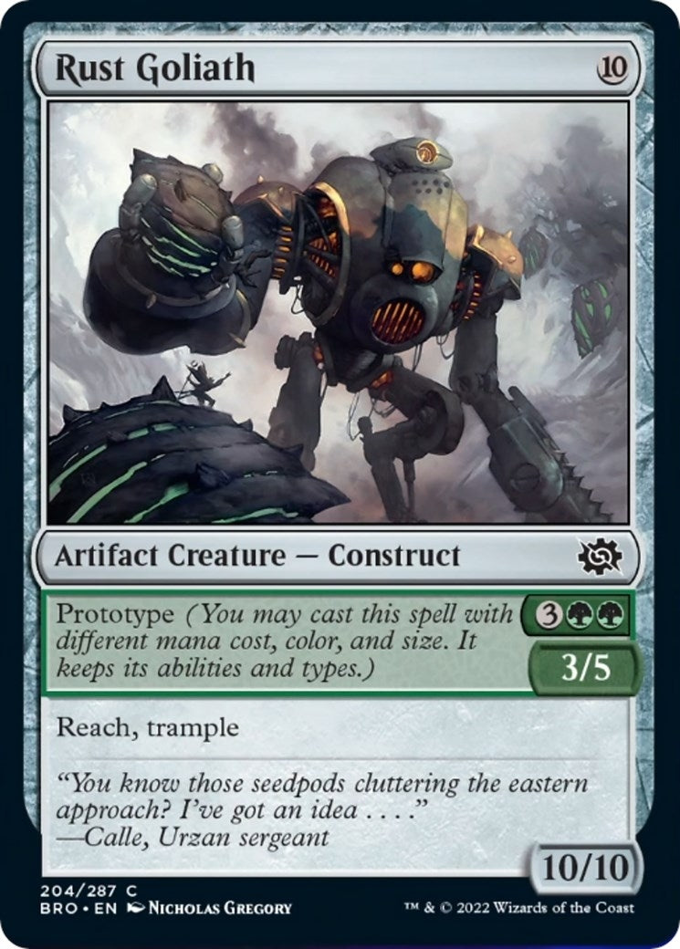 Image for Rust Goliath (204) - Magic: The Gathering