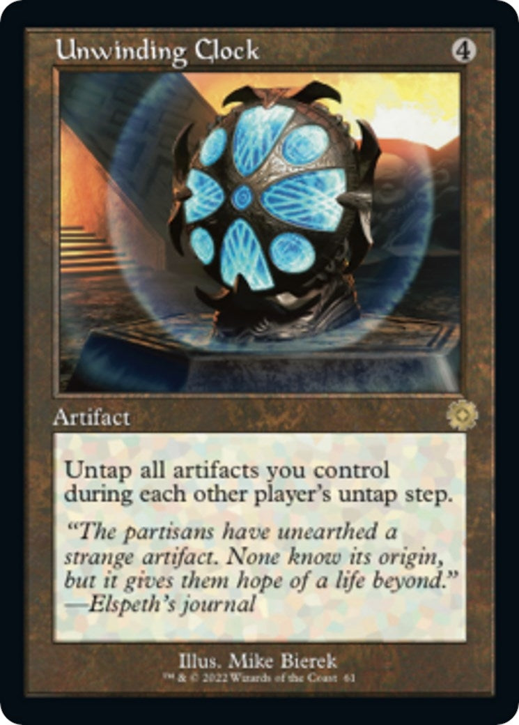 Image for Unwinding Clock (61) - Magic: The Gathering