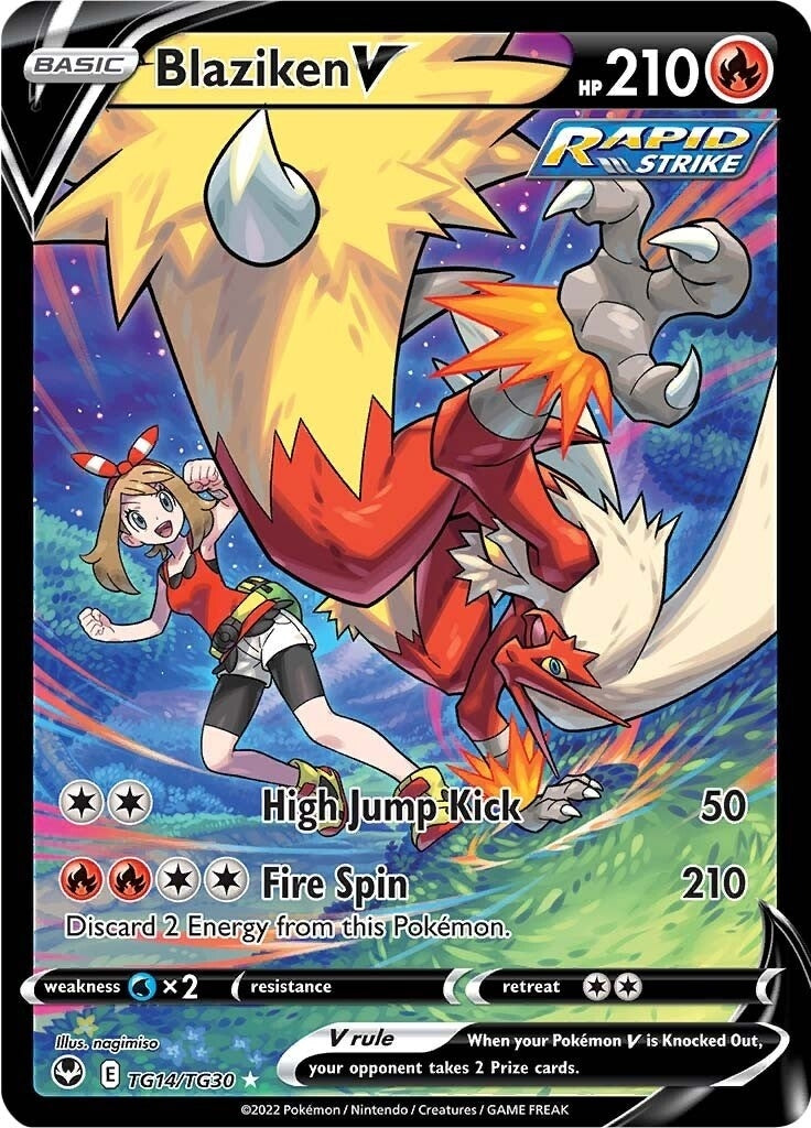 Image for Blaziken V (TG14/TG30) (SWSH12: TG) - Pokemon