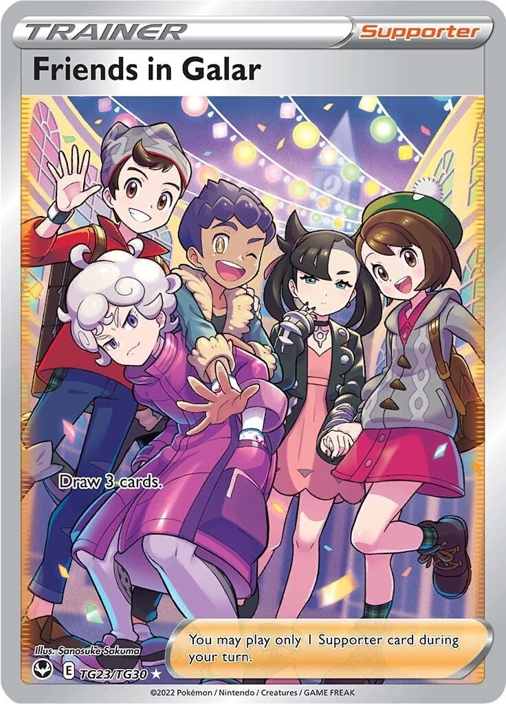Image for Friends in Galar (TG23/TG30) (SWSH12: TG) - Pokemon