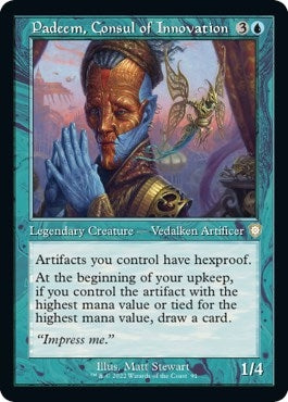 Image for Padeem, Consul of Innovation (Retro Frame) (91) - Magic: The Gathering