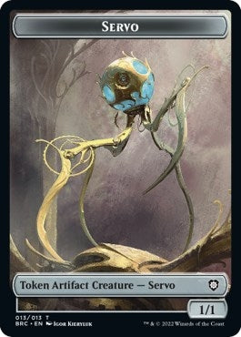 Image for Servo // Phyrexian Horror Double-Sided Token (13 // 11) - Magic: The Gathering