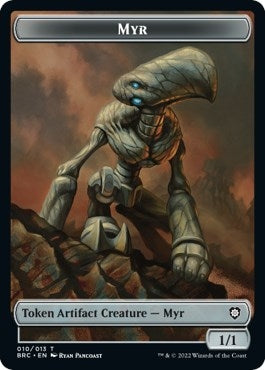 Image for Myr // Thopter (010) Double-Sided Token (10 // 10) - Magic: The Gathering
