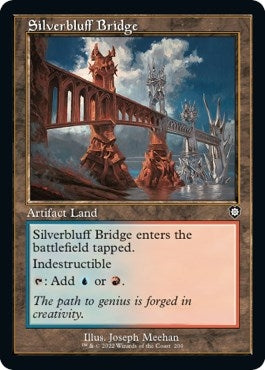 Image for Silverbluff Bridge (Retro Frame) (200) - Magic: The Gathering