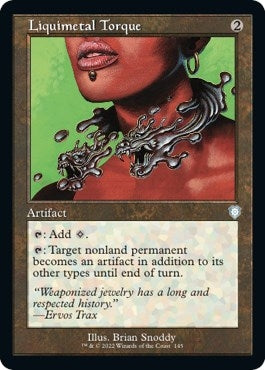 Image for Liquimetal Torque (Retro Frame) (145) - Magic: The Gathering