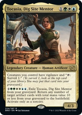 Image for Tocasia, Dig Site Mentor (224) (BRO) - Magic: The Gathering