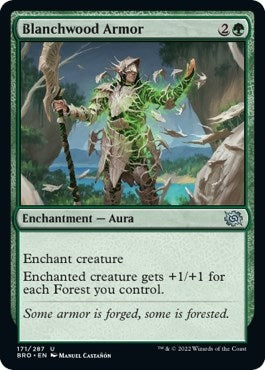 Image for Blanchwood Armor (171) - Magic: The Gathering