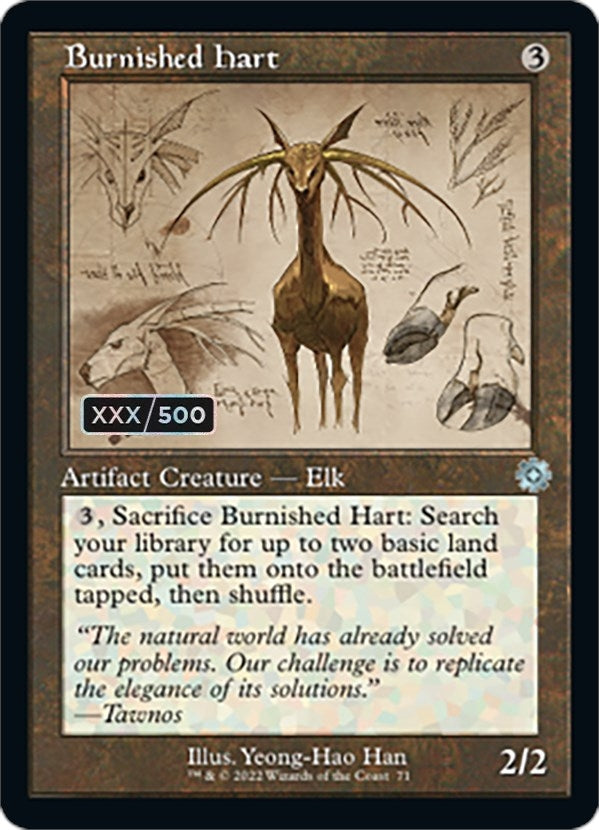 Image for Burnished Hart (Schematic) (Serial Numbered) (71) - Magic: The Gathering