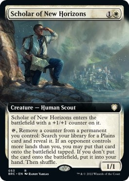 Image for Scholar of New Horizons (Extended Art) (53) - Magic: The Gathering
