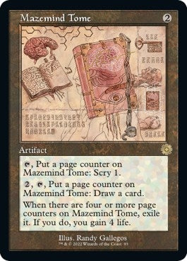 Image for Mazemind Tome (Schematic) (93) - Magic: The Gathering
