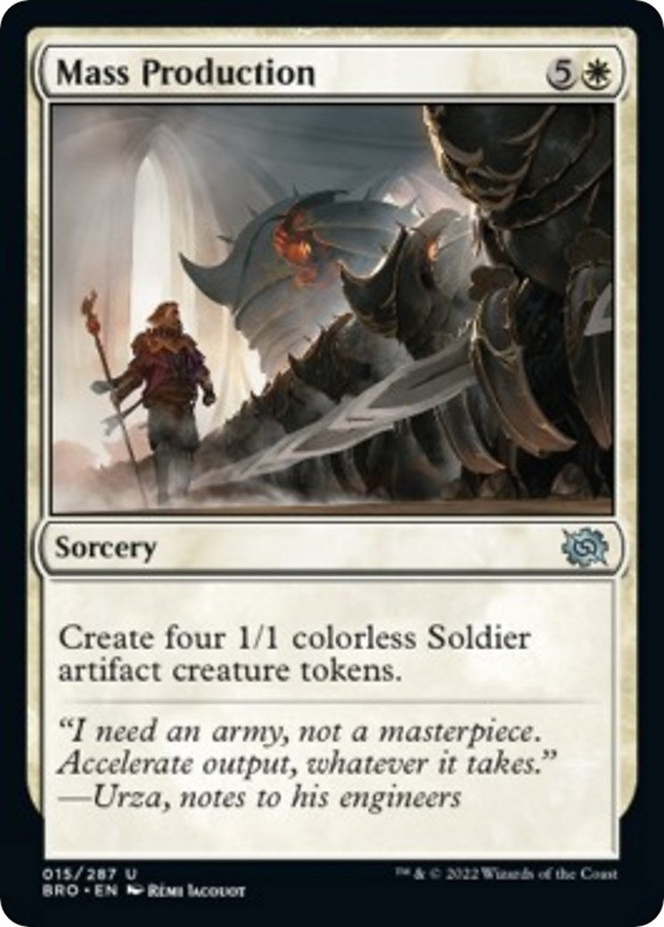 Image for Mass Production (15) - Magic: The Gathering