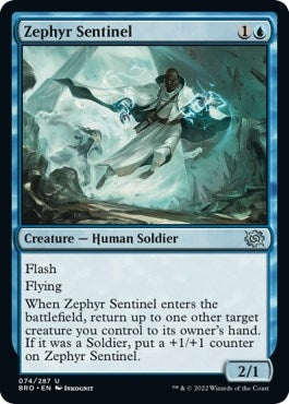 Image for Zephyr Sentinel (74) (BRO) - Magic: The Gathering