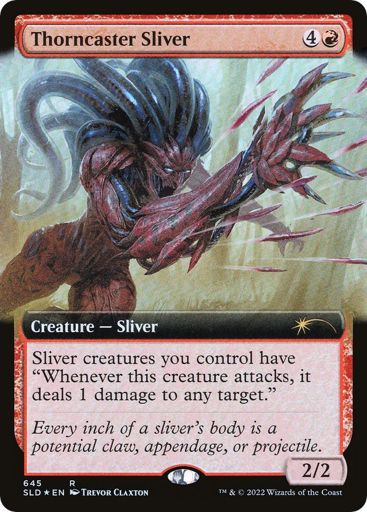 Image for Thorncaster Sliver (Extended Art) (645) - Magic: The Gathering