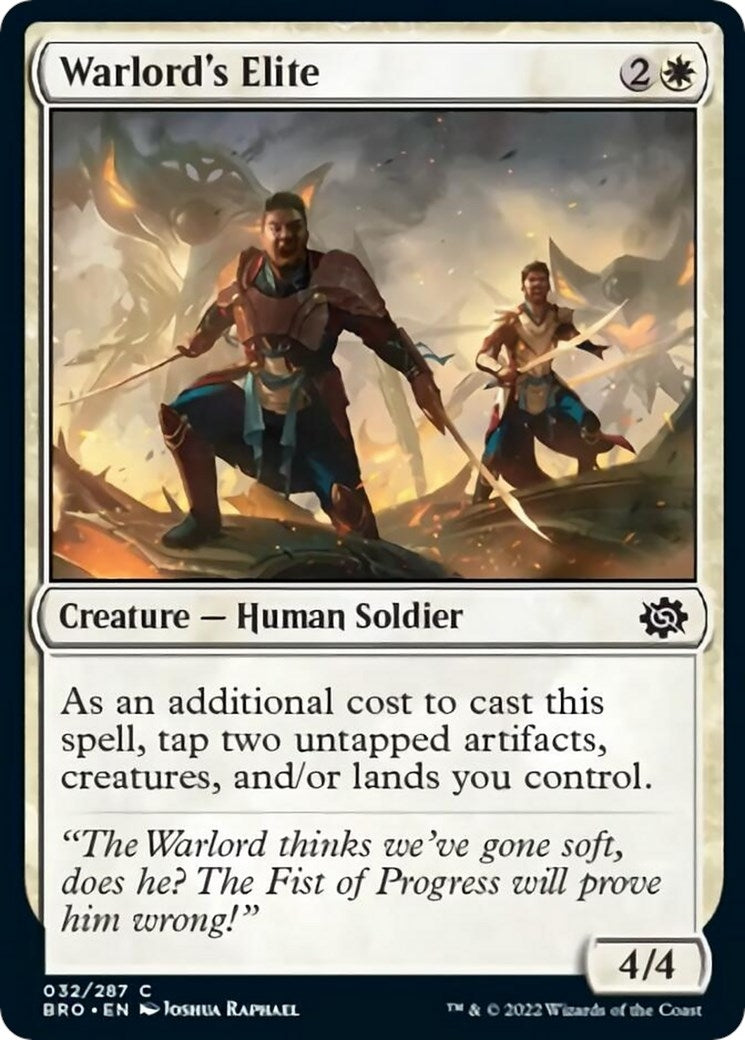 Image for Warlord's Elite (32) (BRO) - Magic: The Gathering