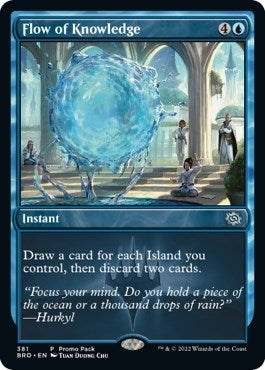 Image for Flow of Knowledge (381) - Magic: The Gathering