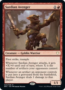Image for Sardian Avenger (23) - Magic: The Gathering